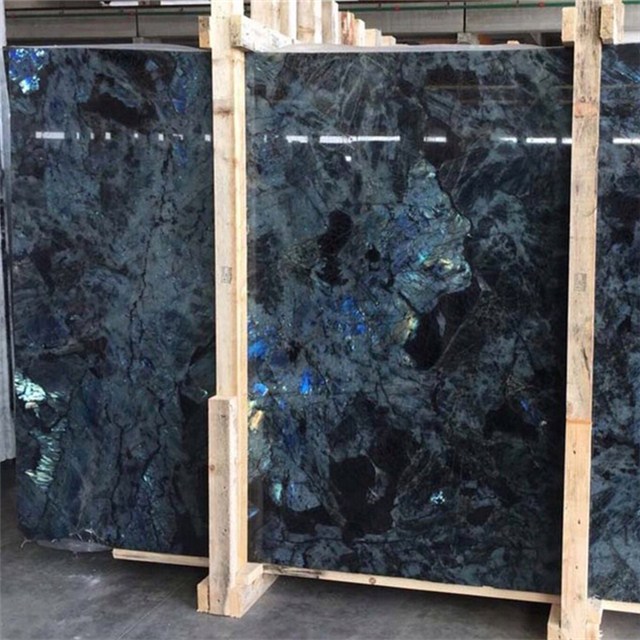 Labradorite Blue granite slabs
